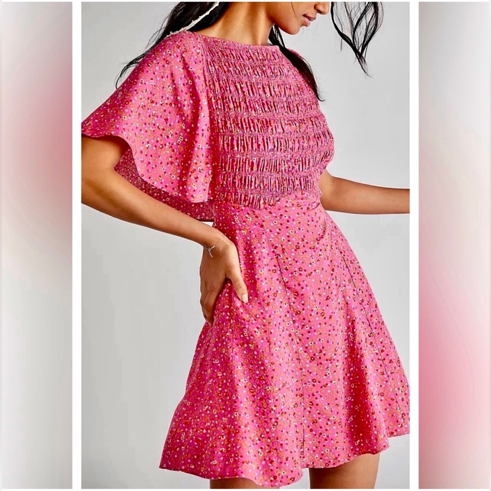 NWT Free People Florence Femme Combo Mini Dress XS